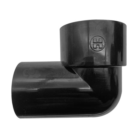 2-inch black SKT slide valve elbow fitting for DE filter