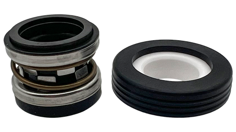 Hayward pump shaft seal assembly replacement with two black seal components