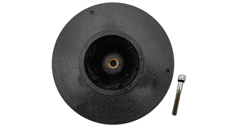 Hayward TriStar VS 900/950 pump impeller with screw, black 10C2 replacement part