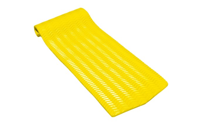 Swimline SofSkin 1.5" Extra Thick Floating Mattress – Yellow | SWL-90-0015