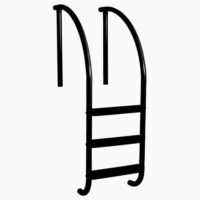 Saftron Triton Series Ladder 3-Step Black Inground Pool Ladder | PTL-224-3S-BK