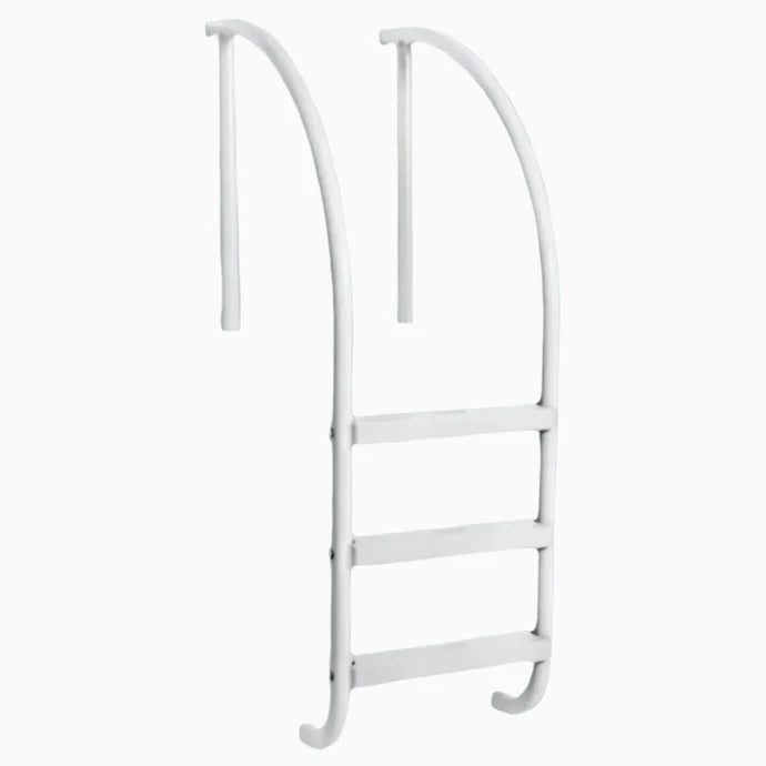 Saftron Triton Series Ladder 3-Step White Inground Pool Ladder | PTL-224-3S-W