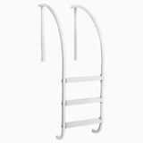 Saftron Triton Series Ladder 3-Step White Inground Pool Ladder | PTL-224-3S-W