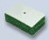 Green and white coarse replacement tile scrubber pad with center hole