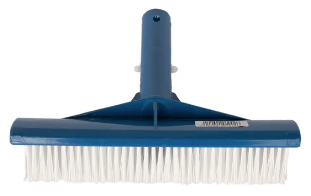 A&B 9" Spa & Vinyl Brush White Plastic Bristles | 1002-AB