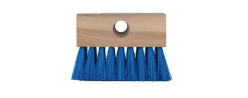 A&B Tile Brush Blue Nylon Bristles Wood Back | 6002-AB