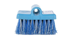 A&B Plastic Back Tile Brush Blue & White Nylon Bristles | 6010-AB