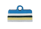 A&B Two-Sided Tile Scrubber Green & White Sponge Pad | 7030-AB