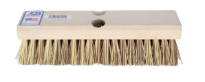A&B Commercial Deck & Acid Wash Brush Brown & White Nylon | 6021-AB