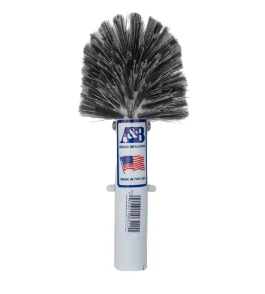 A&B Combination Corner Brush Stainless Steel & Nylon | 6510-AB