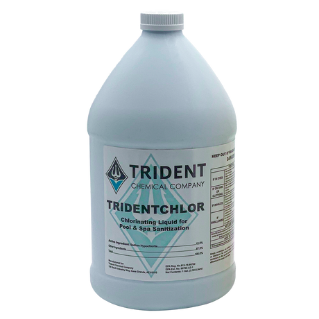 TCC 4 Gal/ Liquid Chlorine Exchangeable PLUS DEPOSIT | TCC4x1CHLORDEP