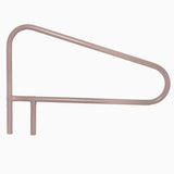 Saftron 3-Bend Cross-Braced Return-to-Deck Handrail – Taupe | CBRTD-352-T