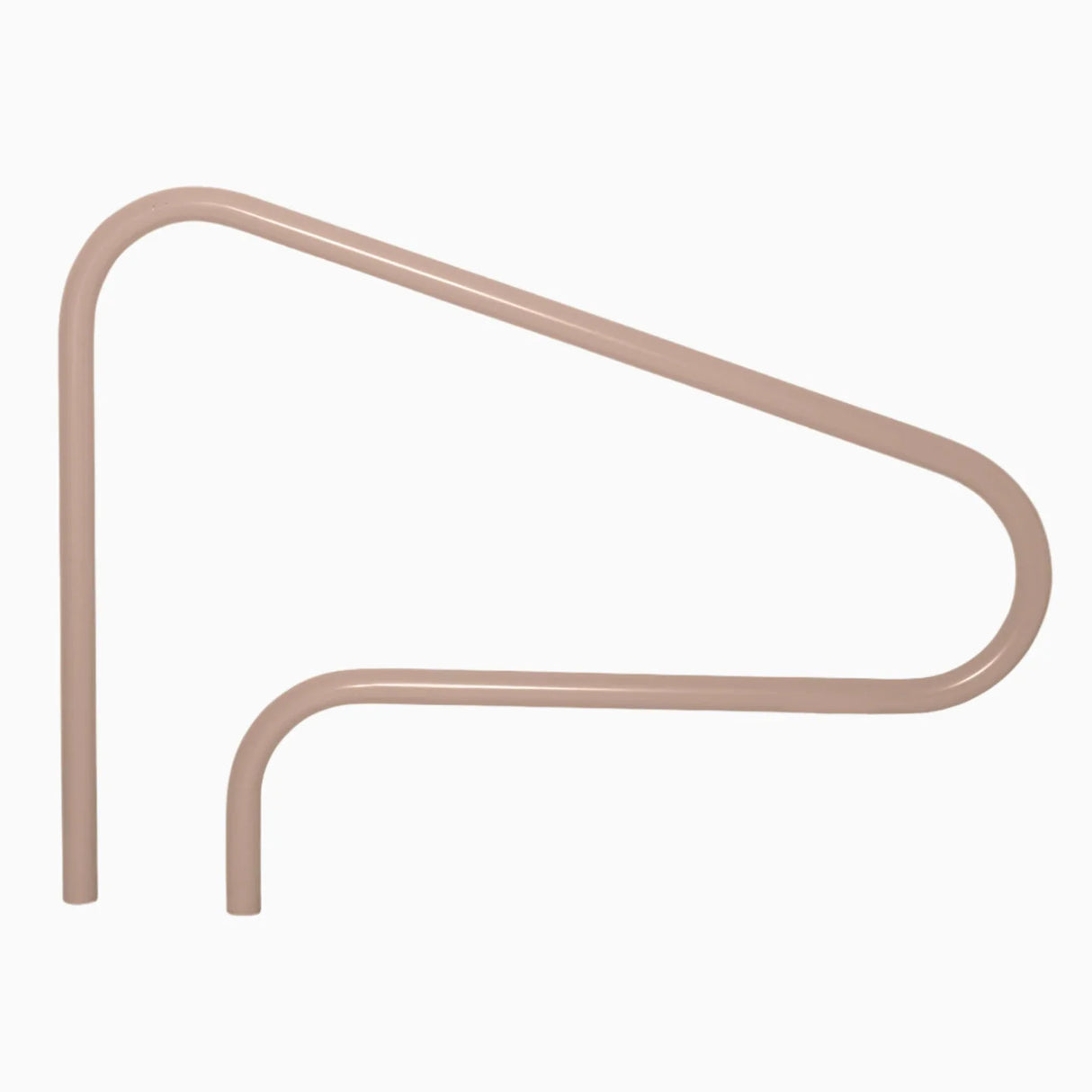 Saftron 3-Bend Return-to-Deck Pool Handrail – Taupe | RTD-348-T