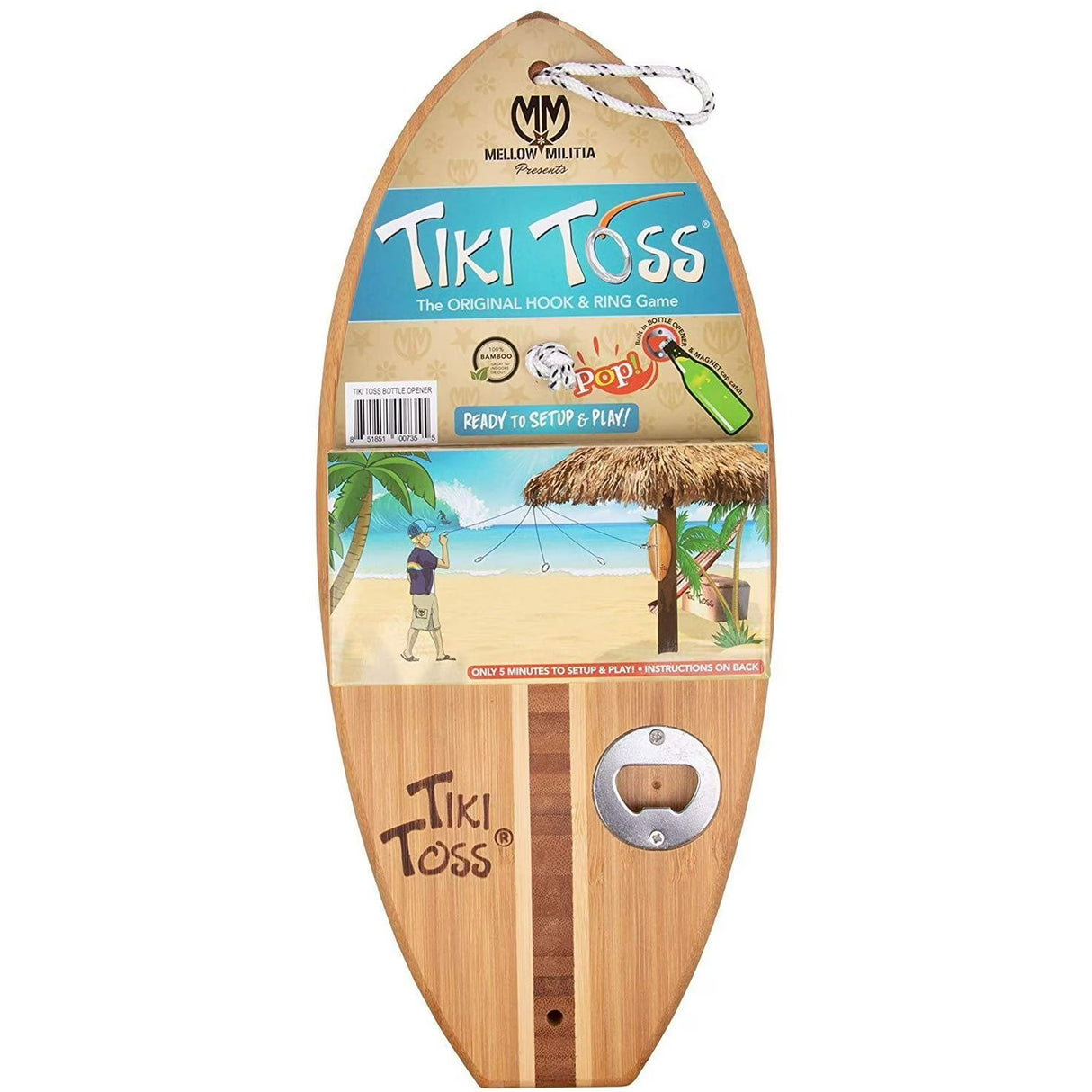Main Access Tiki Toss Surf Hook & Ring Game | HER-90-2224