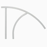 Saftron Triton Series Stair Rail 44″ – Gray | TRTD-144-G
