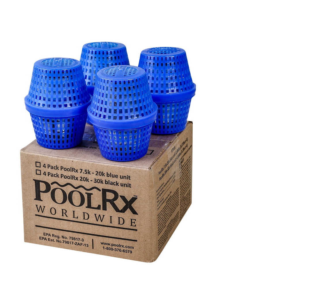 Poolrx+ 4Pack - Blue Units; 7.5-20K Gallons | 331003