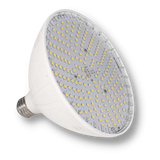 Blue Square Vivid white pool replacement bulb with LED array and screw base.