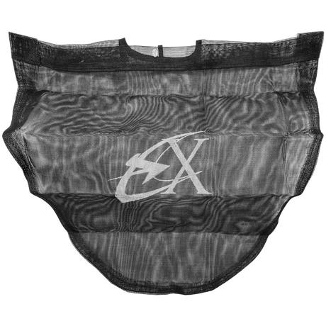 Black replacement mesh bag for Oreq Animal Pro vacuum, with XPR logo