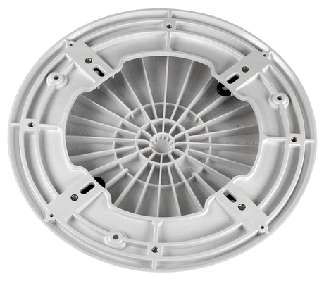 AquaStar A10 full-kit cover and adapter underside; white-family manufacturer photo; selected listing finish: White