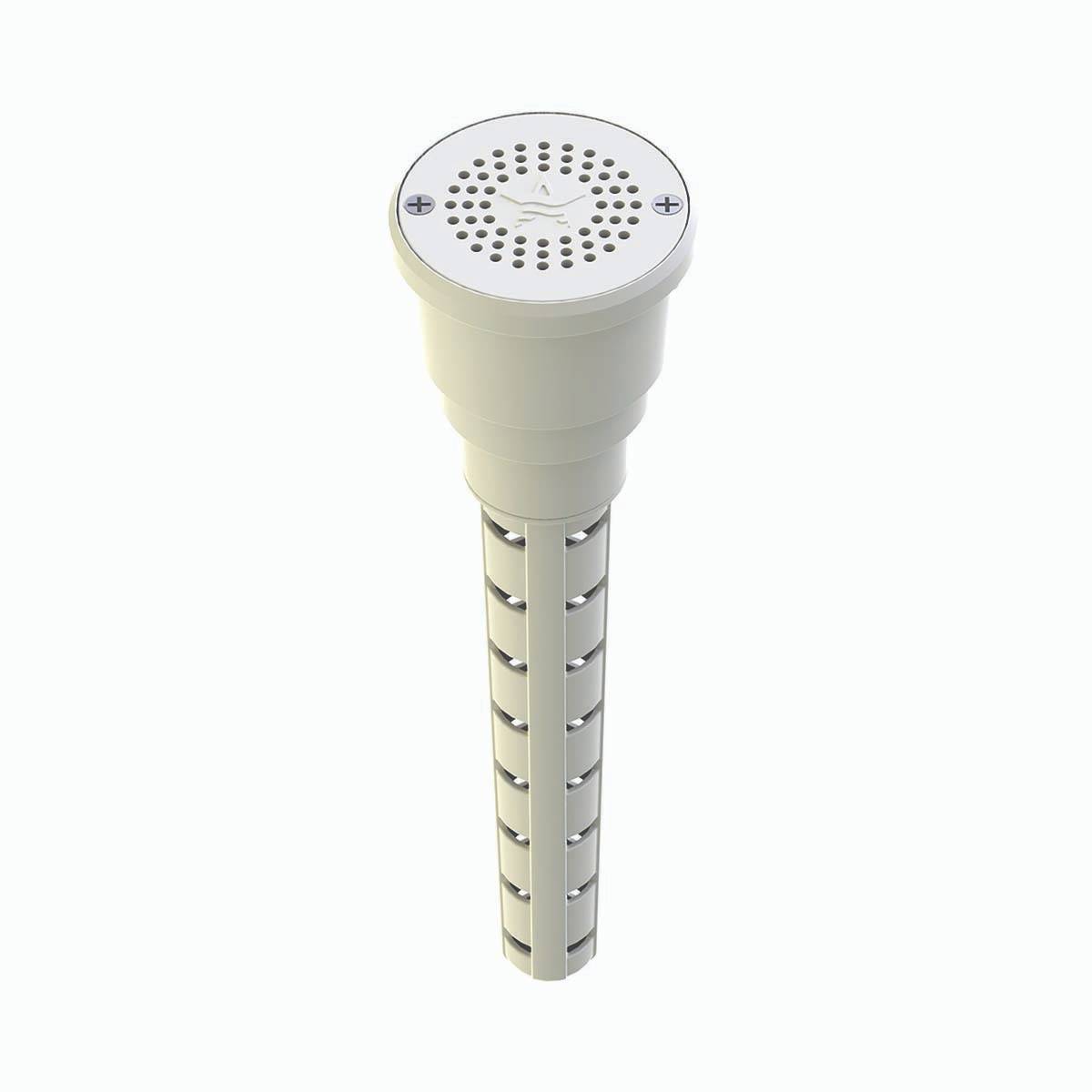 AquaStar HVC101 White self-contained hydrostatic valve assembly with collector tube — catalog reference 574910