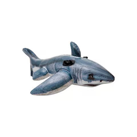 Intex Great White Shark Ride-On Pool Float 68" x 42" | ITX-90-7525