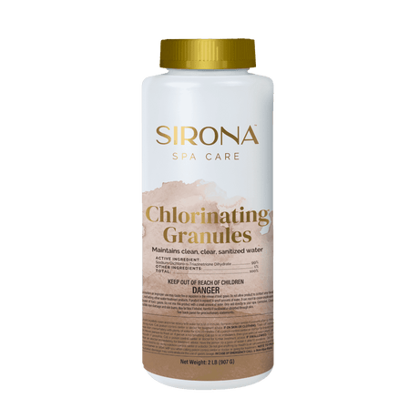 Sirona Spa Care chlorinating granules bottle, 2 lb