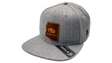 ePoolSupply Branded Bills Logo Snapback Hat - Heather Grey