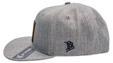 ePoolSupply Branded Bills Logo Snapback Hat - Heather Grey