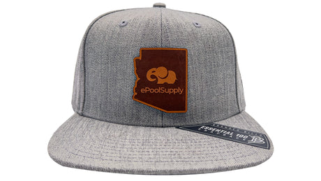 ePoolSupply Branded Bills Logo Snapback Hat - Heather Grey