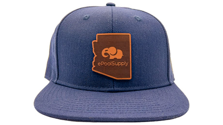 ePoolSupply Branded Bills Logo Snapback Hat - Navy