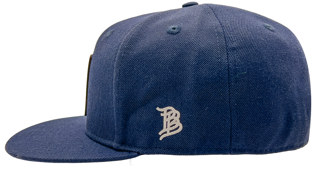 ePoolSupply Branded Bills Logo Snapback Hat - Navy