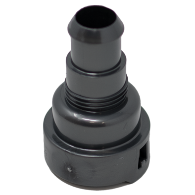Pentair Racer quick disconnect hose connector fitting, black plastic