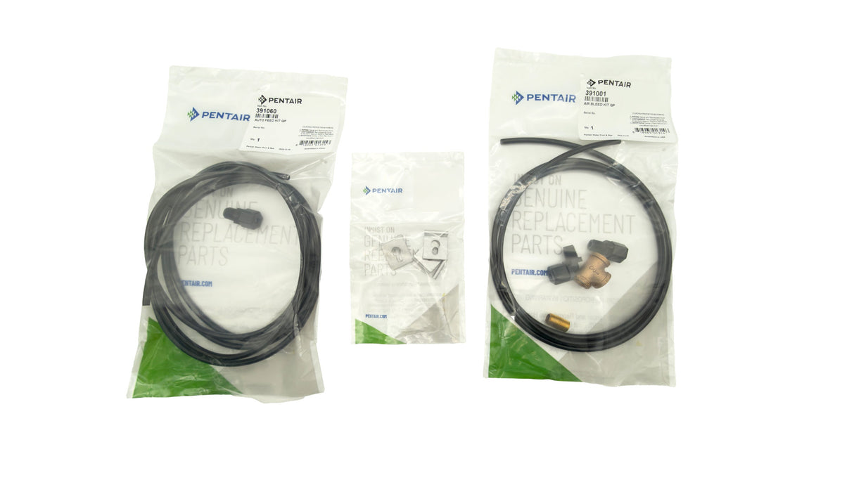 Pentair QP3 filter stand pipe kit in packaged replacement parts bags