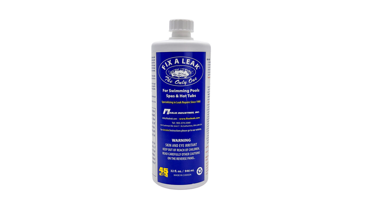 Fix-A-Leak by Marlig for Swimming Pool Spa Hot Tub Leaks 32 oz | FAL32