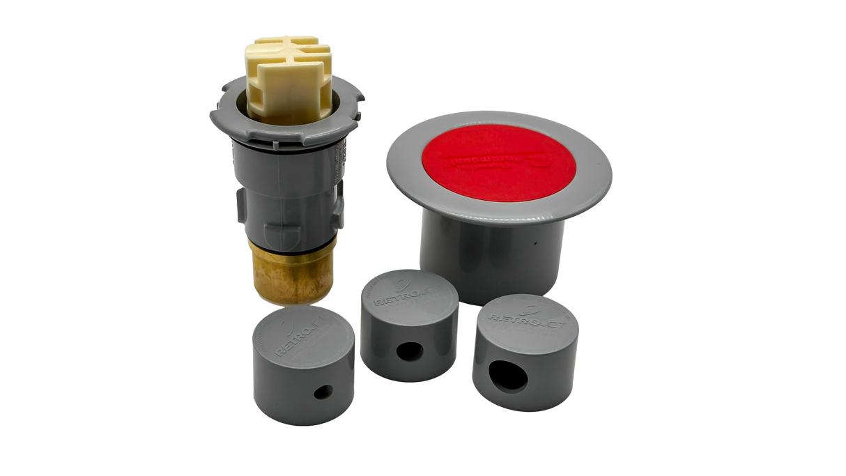 Paramount Pool Valet Retro Single Head Kit (Light Gray) | 006-502-4714-08