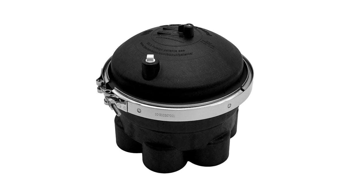 Paramount Complete 6-Port 2" Water Valve (Black) | 004-302-4184-03