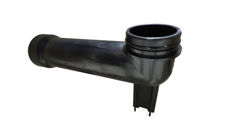 Pentair Clean & Clear Plus 320 bottom manifold assembly with outlet pipe, black plastic replacement part