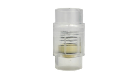 Clear inline check valve for Intermatic AquaPro air blower
