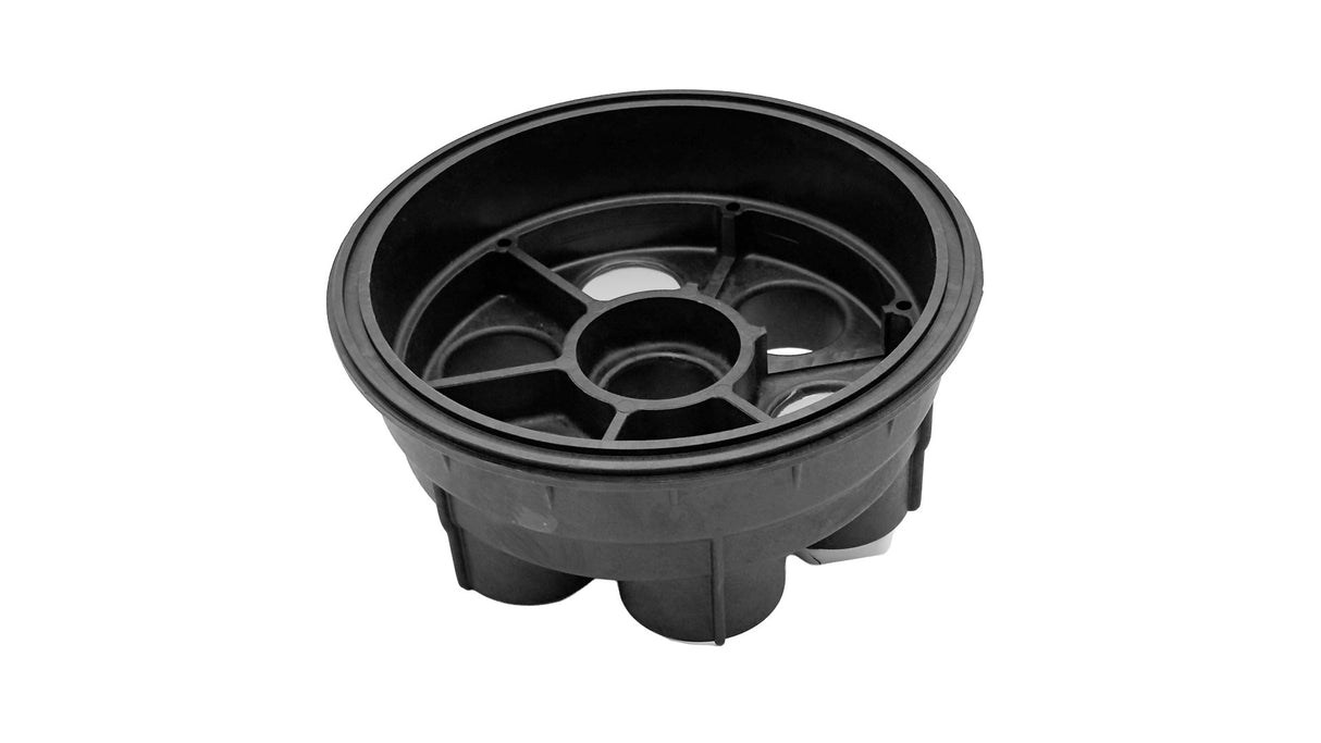Paramount 4-Port 1.5" Water Valve Base  (Black) | 005-302-4016-03
