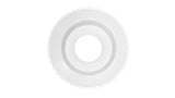 1.5" MPT White Hydrostream Fitting with 3/4" Opening || 25552-300-000