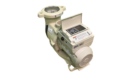 Pentair IntelliFloXF VSF variable speed pool pump with open control panel cover