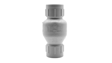 White Caretaker pressure relief valve with threaded end connections