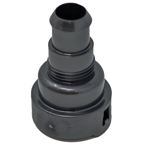 Black quick disconnect hose connector for Pentair Racer / Racer LS pool cleaner, part 360320
