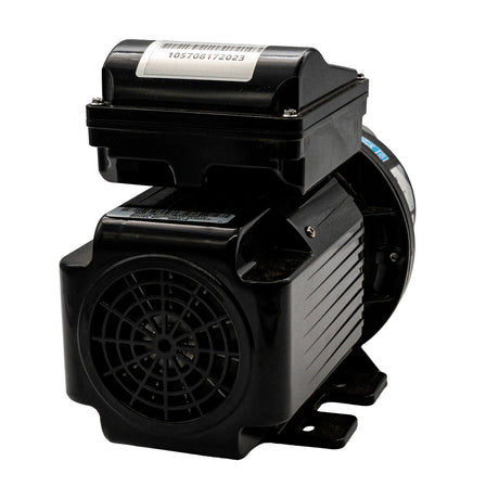 Pentair HydroBoost booster pump motor assembly in black housing with cooling fan grille