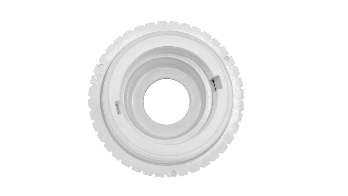 1.5" MPT White Hydrostream Fitting with 3/4" Opening || 25552-300-000