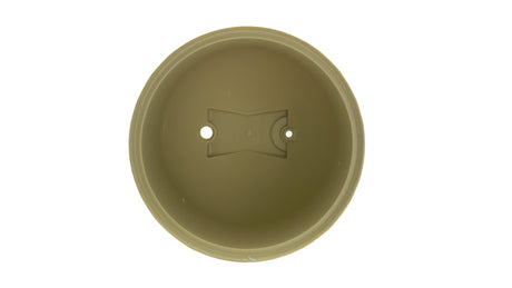 Pentair Clean & Clear replacement tank lid, tan round cover with center mounting holes