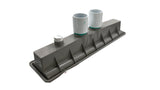 Pentair A&A AVSC Light Gray PHX Pebble Top Dual Inlet Channel Drain | 280083