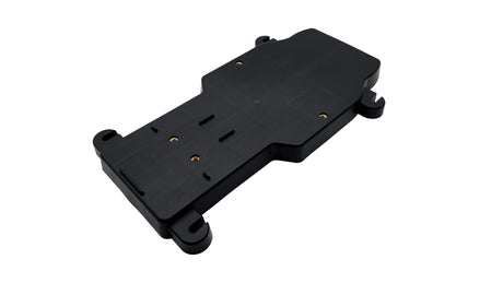 Black plastic mounting base for Power Defender VSP Champion 2.7HP 230V pump controller