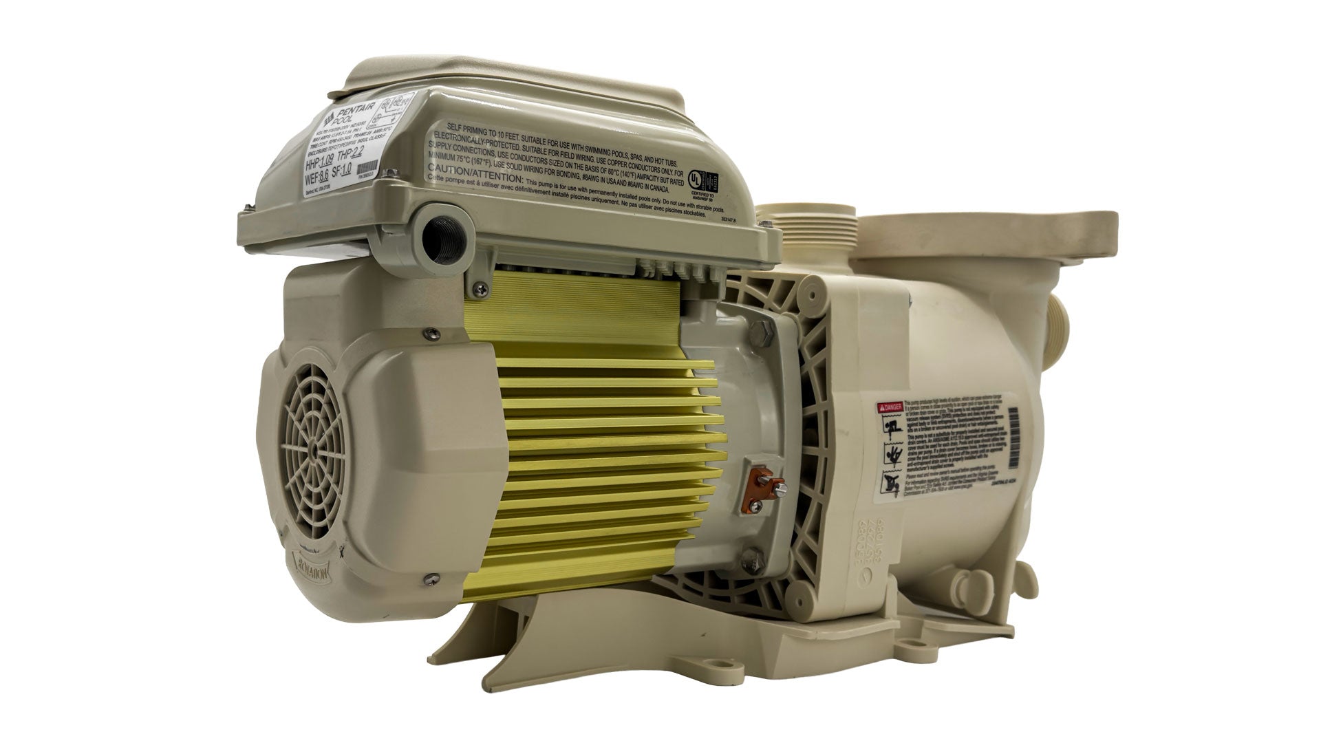 Pentair SuperFlo VST Variable Speed Pool Pump 1.5 HP 115/230V | 342002