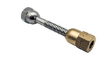 Hayward filter head clamp bolt with brass and stainless steel fitting